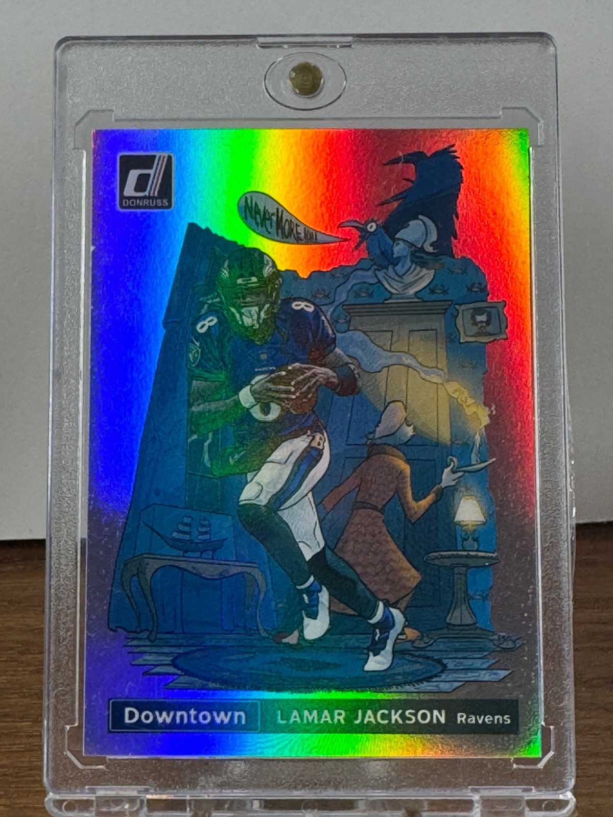 2021 Panini Donruss - Downtown! Lamar Jackson #DT-9 Baltimore Ravens no reserve