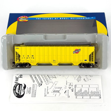 HO Athearn 73807 Chicago NorthWestern CNW 54  FMC 3-Bay Covered Hopper NEW