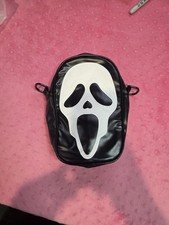 Ghostface Crossbody Purse Crossbody Bag Black White Scream Halloween Horror