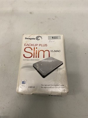 Seagate Backup Plus Slim para Mac 1TB