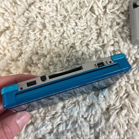 Nintendo 3DS Aqua Blue Handheld Handheld Console System CTR-001 Tested