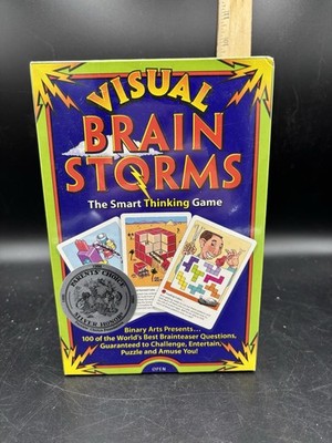 Thinkfun Visual Brain Storms The Smart Thinking Game NEW & SEALED