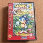 Sonic The Hedgehog 3 Sega Genesis Original Complete CIB