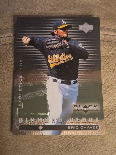 1999 Upper Deck Black Diamond Eric Chavez #109 card