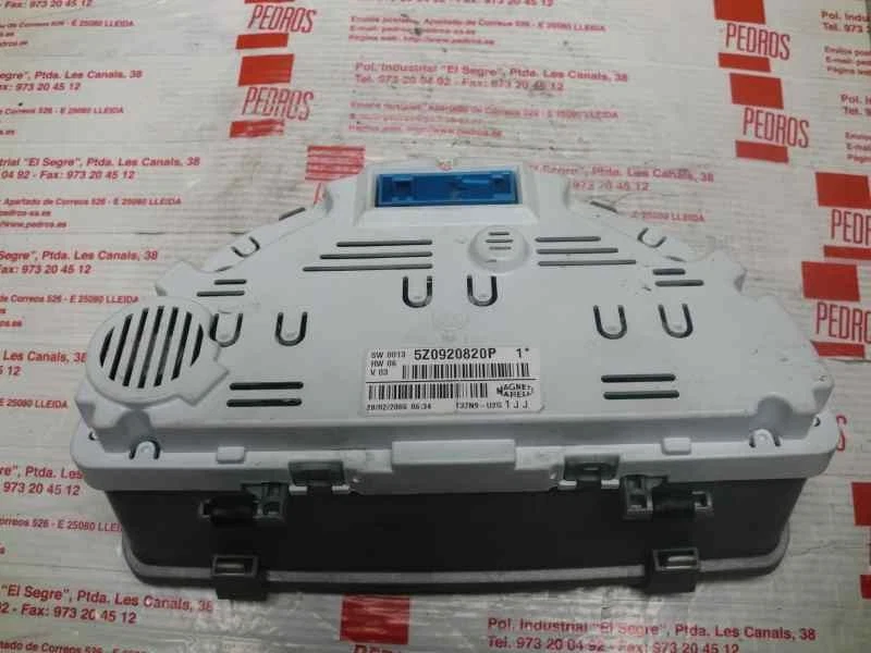 5Z092820P 1 PANNELLO DEGLI STRUMENTI / VOLKSWAGEN / 370544 PER VOLKSWAGEN FOX 5 Foto 4 de 4