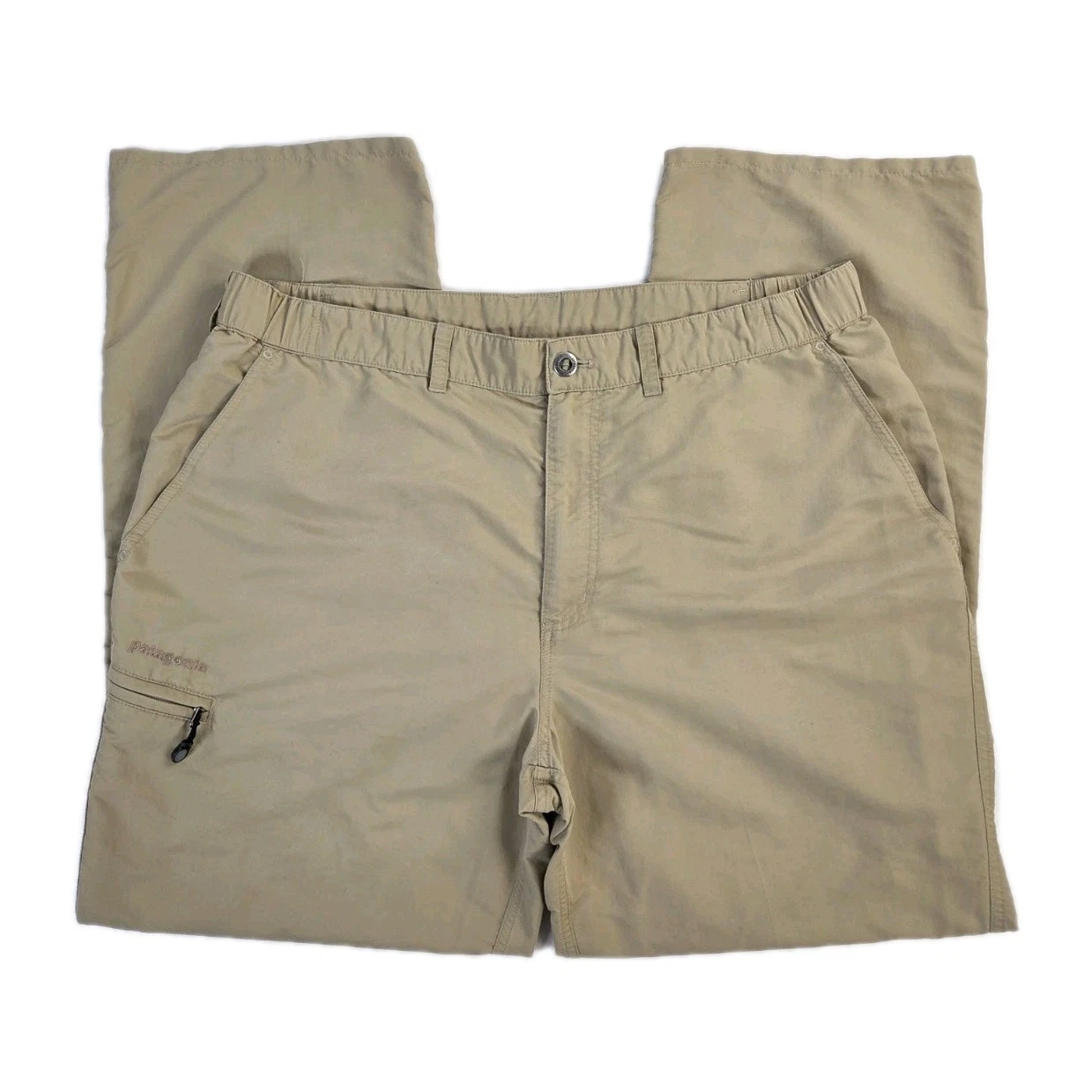 Patagonia Pants Men's Guidewater Hiking Outdoor Cargo Size XL Tan Beige 82100