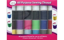 Allary All Purpose Sewing Thread Set 24pc