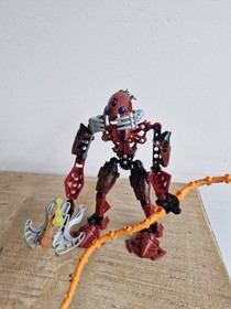 LEGO Bionicle 8917 Kalmah Barraki With Canister And Instructions Creeps Deep Squ