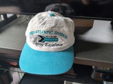 Vintage Amtrac Baseball Cap Adjustable Mid Atlantic Division Safety Award