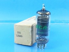 RCA 12BA6 TUBE NOS NIB GREY PLATE Valvola Röhre Valve SINGLE