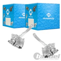 2X Metalcaucho TÜRfeststeller TÜRstopper Vorne Passend FüR Peugeot 306