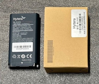 New Genuine Original OEM HYT BL3101 Lithium-Ion Battery (3100mAh) for PNC370