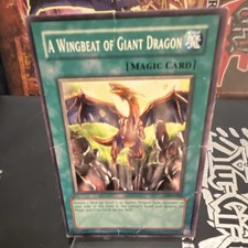 Konami Yu-Gi-Oh! A Wingbeat of Giant Dragon LOD-044 Legacy of Darkness Rare ENG