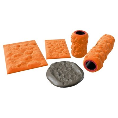Terra-Tech  METEOR CRATER ROCK   Silicone Texture Rollers & Stamps
