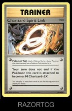CHARIZARD SPIRIT LINK 75/108 UC EVOLUTIONS POKEMON NM/M