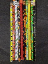 Collectible Lot Of 10 Novelty Holiday Themed Pencils. In Good Condition.