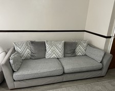 4 Seater DFS Grey Sofa, Excellent Condition