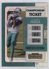 2021 Panini Contenders Championship Ticket /99 Devante Parker #61 d9r