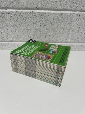 26x Vintage Webster Universal Dictionary In Colour Bundle #2-27 English Edition