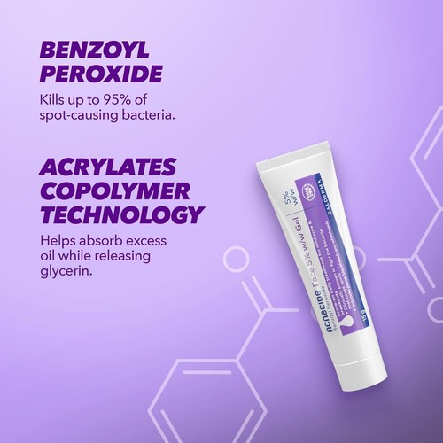 Acnecide - Topical Aqueous Gel Treats Spots Acne GSL - Face 5% w/w Gel - 15g - Picture 4 of 8