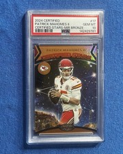 2024 Certified Patrick Mahomes II Certified Stars 176/299 Chiefs PSA 10 GEM!