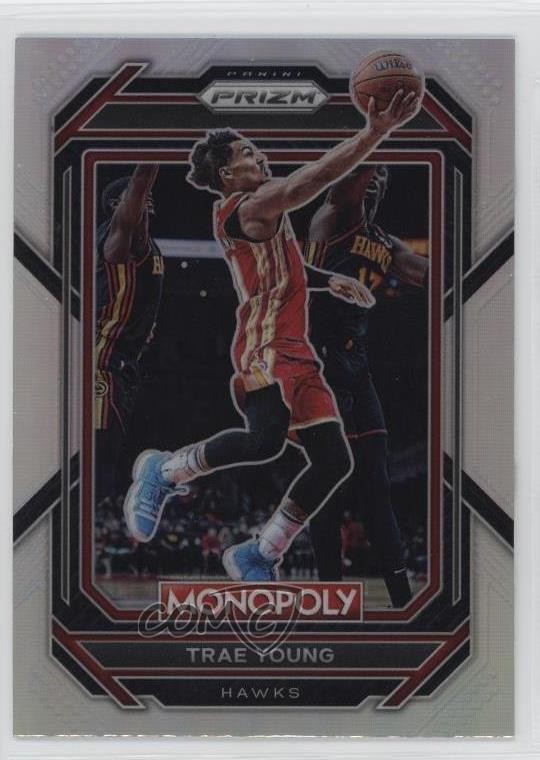 2022-23 Panini Prizm Monopoly Silver Prizm Trae Young #1 1ki0