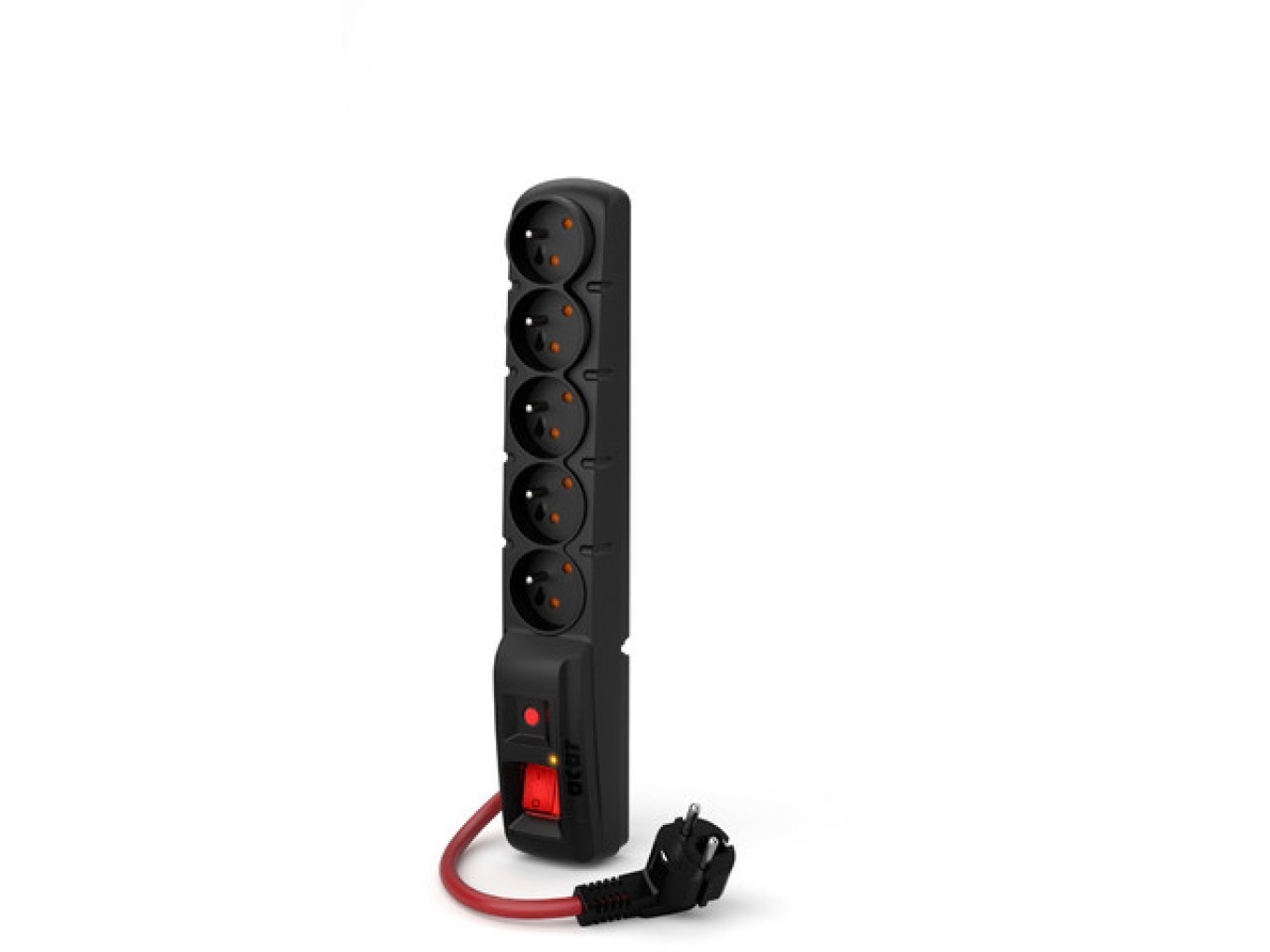 ACAR F5 POWER STRIP 1.5M 5X 230V PL BLACK 16A W2289