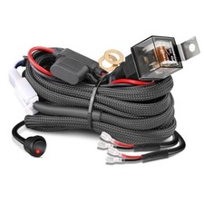Wiring Harness Kit Nirider 12V Heavy Duty Rocker Switch Relay Fuse 12AWG 2 Lead