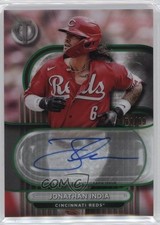2024 Topps Tribute Tribute Auto Green 51/99 Jonathan India #TA-JI Auto v1x