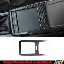For Lexus RX 2020~2022 ABS Carbon Fiber Inner Center Mouse Armrest Panel Trim 1*
