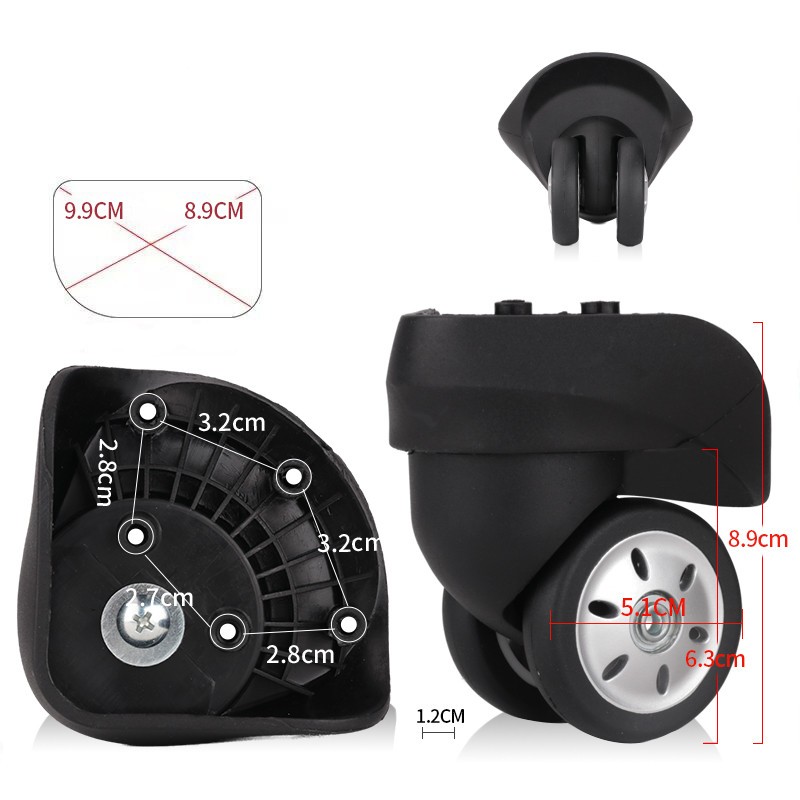 Suitable for Samsonite V56/V03Suitcase Wheels Universal Carr