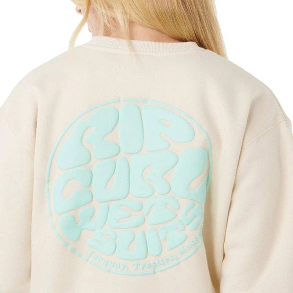 Rip Curl Icons Of Surf Relaxed Crew Sweatshirt- Shell - Bild 4 von 4