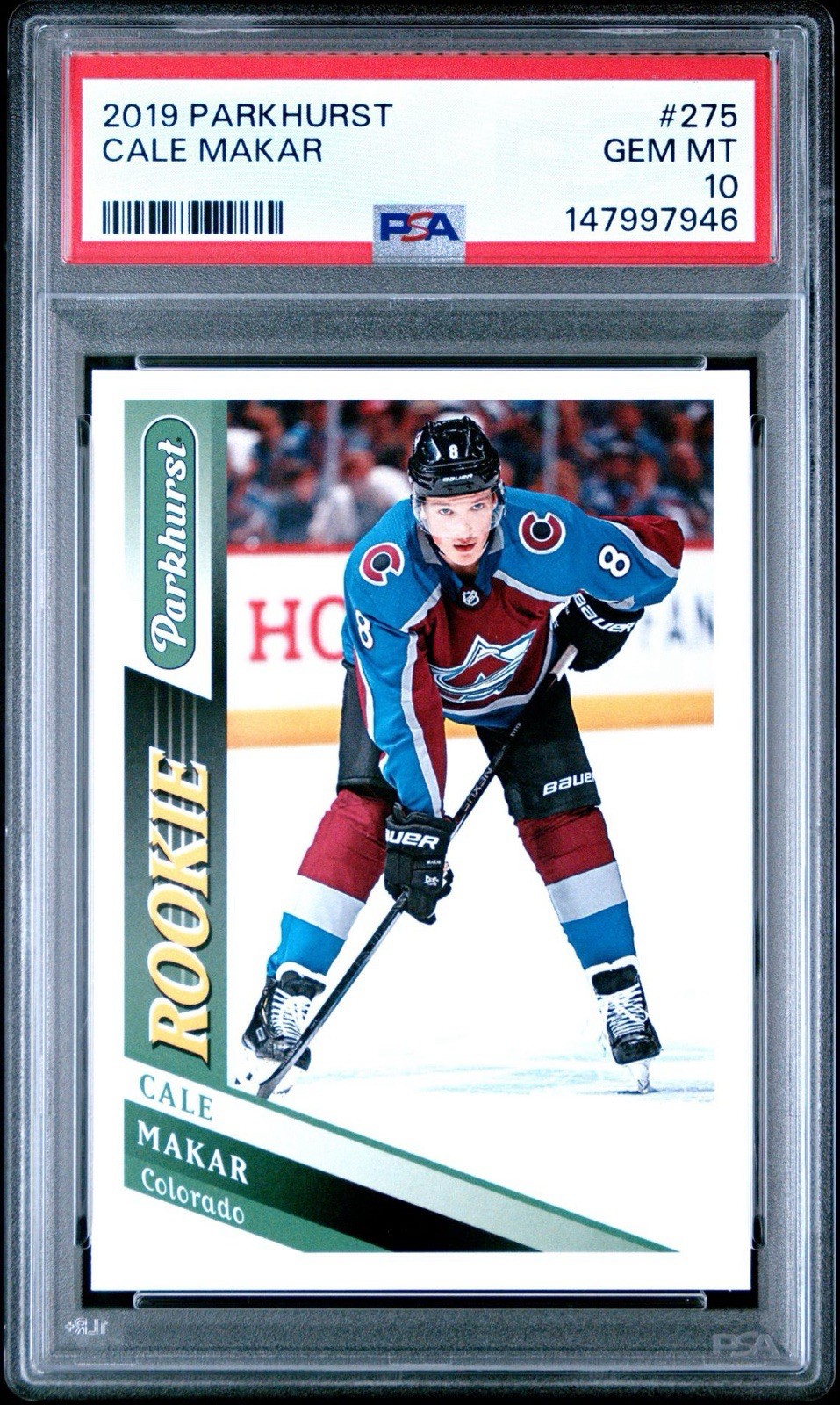 2019-20 Upper Deck - Cale Makar Parkhurst Rookie #275 PSA 10 GEM-MT