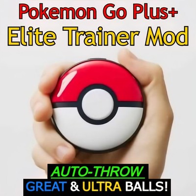Trainer Go Mod ELITE TRAINER MOD - Pokémon GO Plus Mod | Auto-Throw Great & Ultra ...