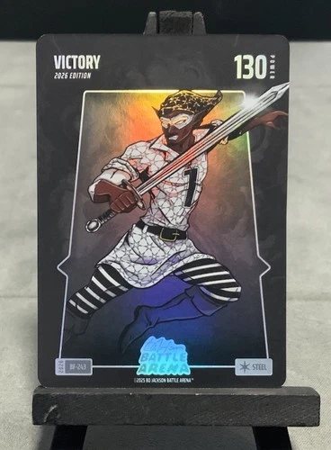 2026 Bo Jackson Battle Arena Victory Victor Wembanyama Battlefoil Steel Bf-243