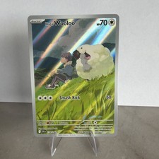 Pokémon TCG Hop's Wooloo 170/159 Sv09: Viaggio Insieme IR Holo Card