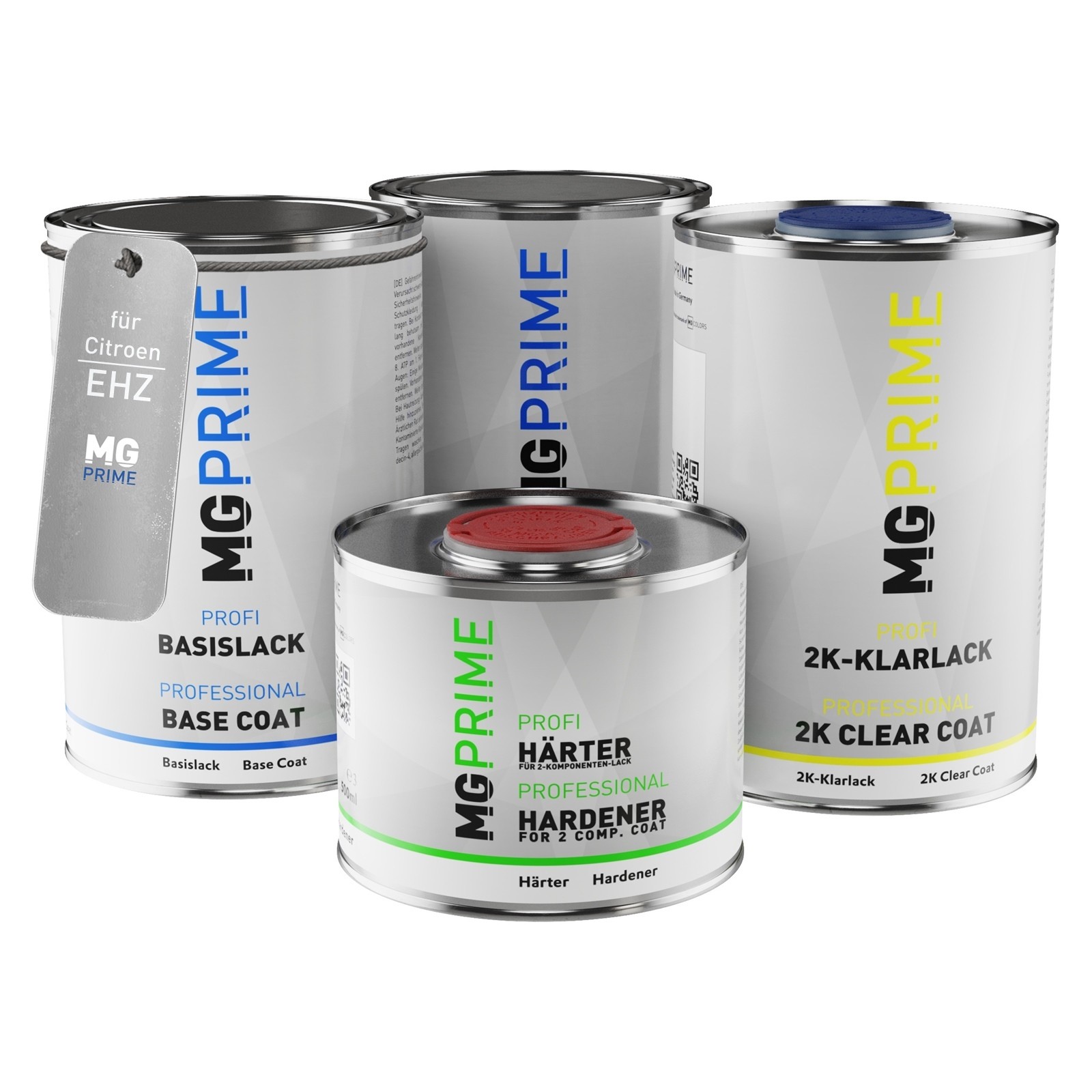 Autolack Dose Set FüR Citroen Ehz Hz Millenium Blue Nacre Spritzfertig 3,5L-image