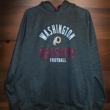 WASHINGTON REDSKINS HOODIE SWEATSHIRT ADULT LARGE