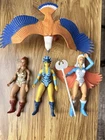 Vintage Teela Zoar Evil Lyn Action Figure MOTU He-man Masters Retro Sorceress