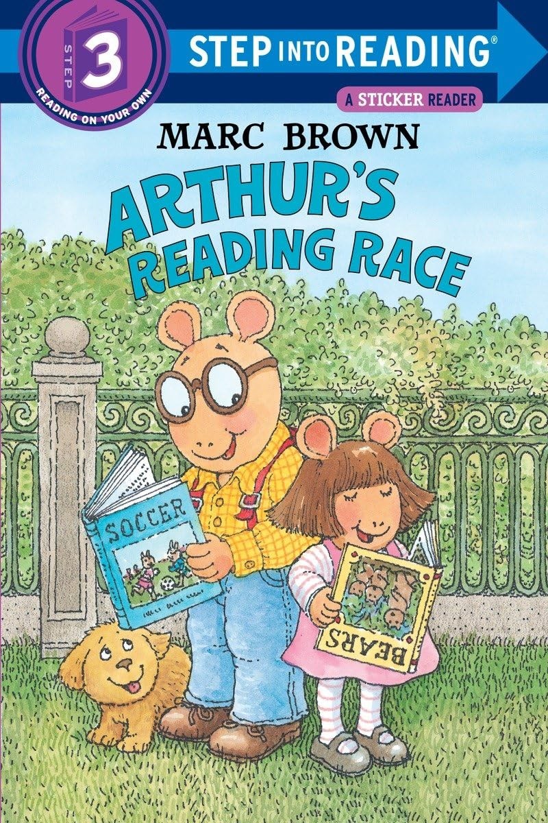 Arthur's Reading Race (Step-Into-Reading, Step 3) - paperback Brown, Marc