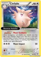 Clefable - Reverse Holofoil [Plasma Storm - 98/135] NM on eBay