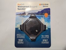 New Sealed EcoXGear EcoDrift IP67 Waterproof Rugged Bluetooth 15W Speaker Black