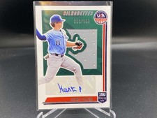 Henry Phifer 2022 USA Baseball Stars & Stripes Silhouettes Relic Auto /399 15U