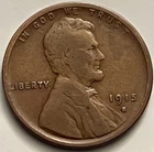 1915-S Lincoln Wheat Cent San Francisco Low Mintage Early Scarce JC1829