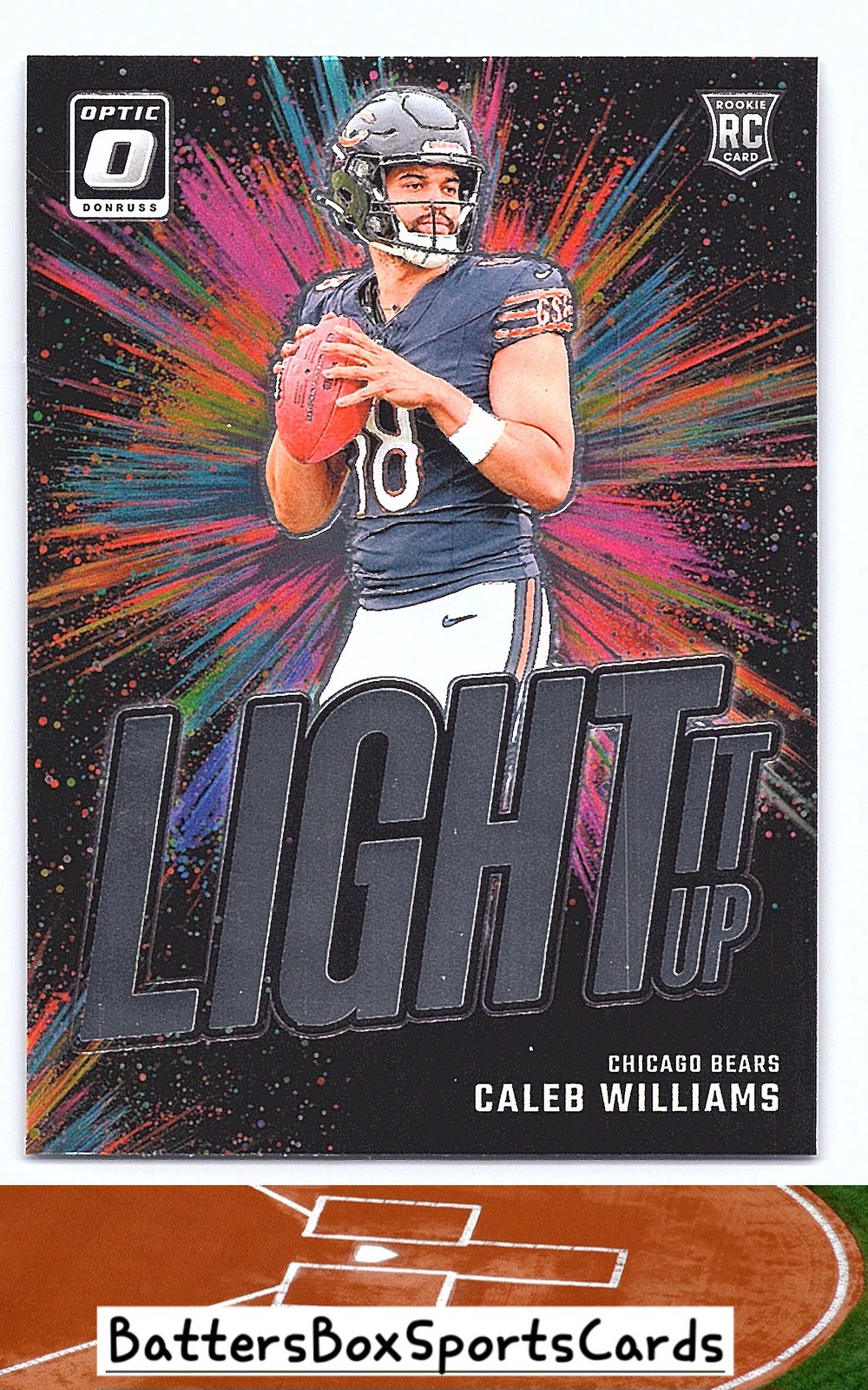 2024 Donruss Optic #1 Caleb Williams Light It Up