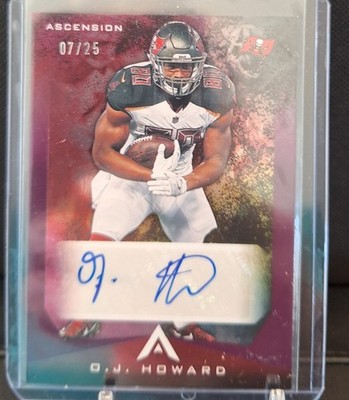 2021 Panini Chronicles - Ascension Autographs O.J. Howard #ASC-OJH Purple /25...