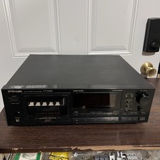 Pioneer CT-M66R 6-Cassette Changer Deck Black Dolby HX Pro   Tested   No Remote