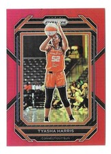 2023 PANINI PRIZM WNBA BASKETBALL #102 TYASHA HARRIS /199 RED PRIZM PARALLEL,SUN