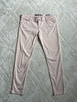 Guess Ultra Low Rise Skinny Fit Jeans y2k Pastel Pink - Size 36/S
