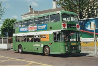 COLOUR PHOTO SOUTHDOWN BRISTOL VR JWV273W PORTSLADE STATION
